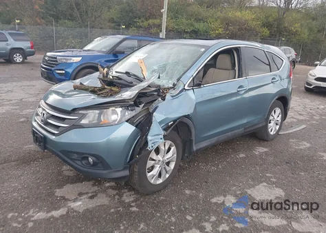 2013 Honda Cr-V Ex из США, поврежденный, VIN 5J6RM4H51DL013390